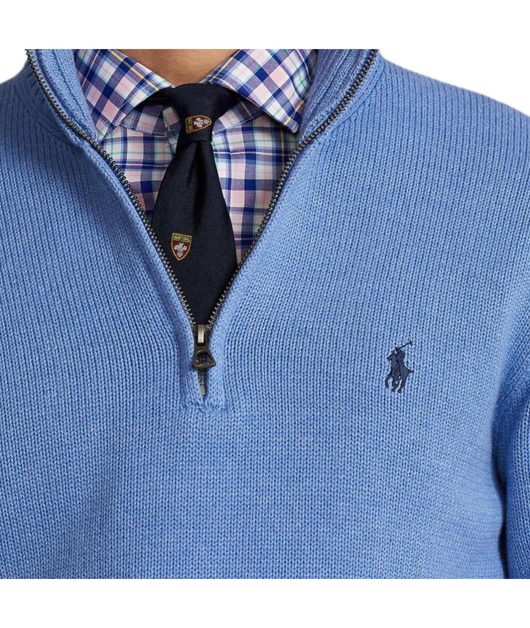 POLO RALPH LAUREN Темно-синий джемпер / свитер, фото 5