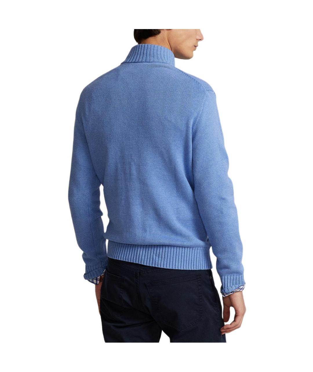 POLO RALPH LAUREN Темно-синий джемпер / свитер, фото 3