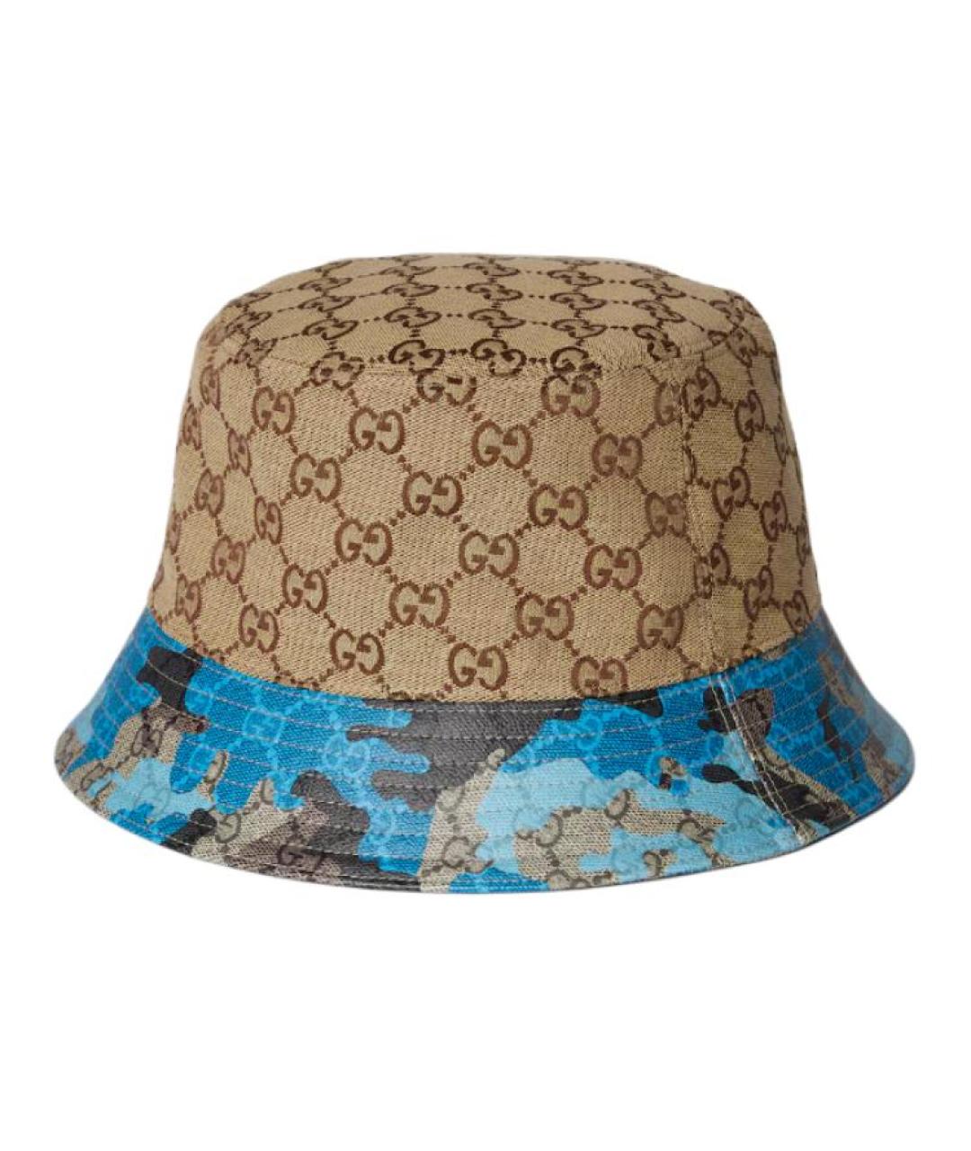 GUCCI Бежевая шляпа, фото 2