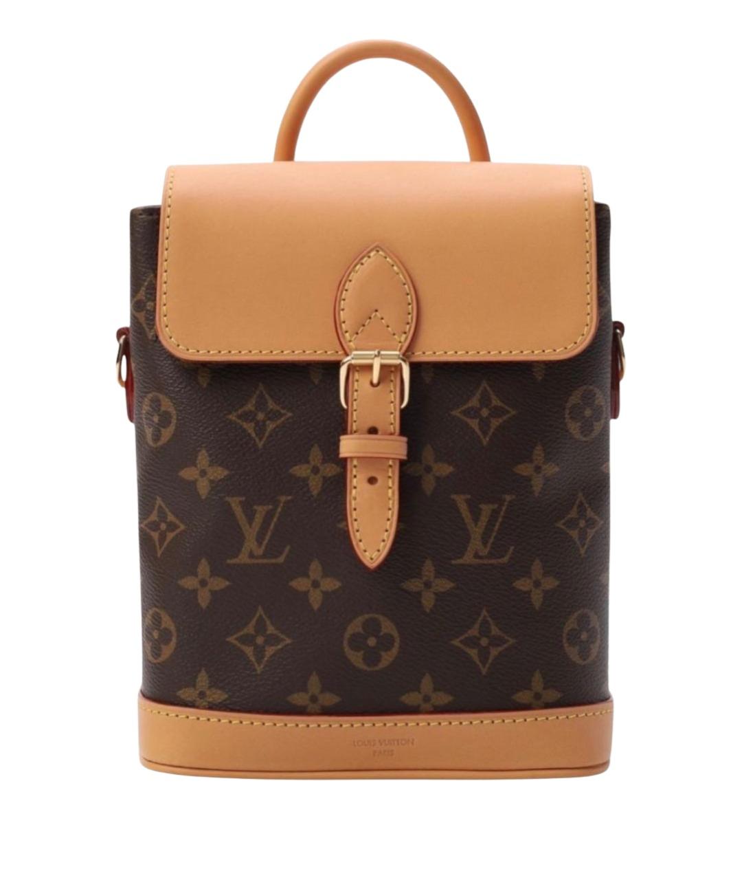 LOUIS VUITTON Коричневый рюкзак из канвы, фото 1