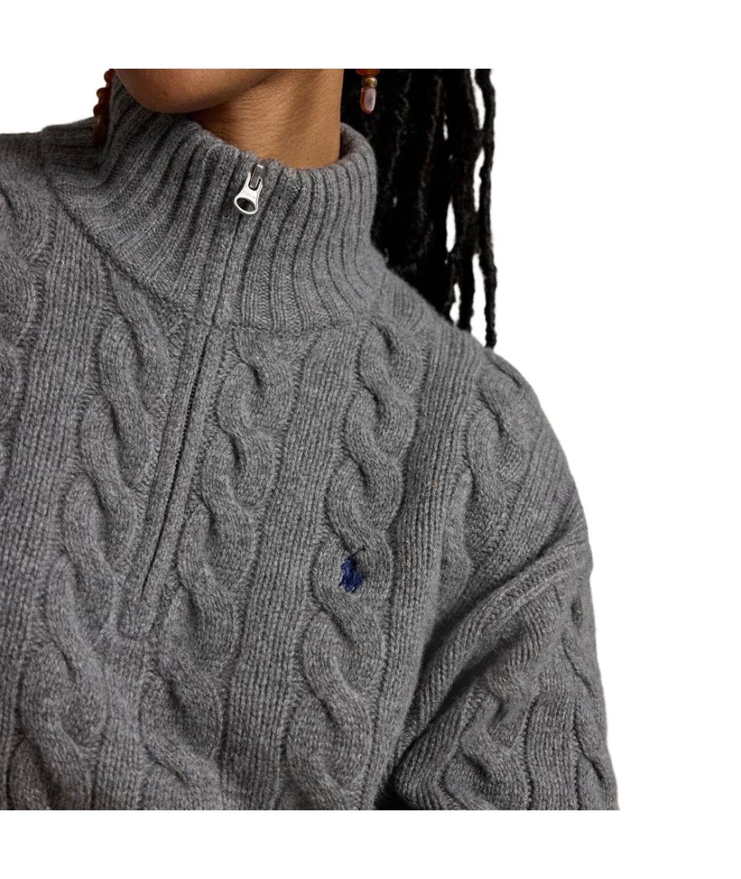 POLO RALPH LAUREN Серый джемпер / свитер, фото 5