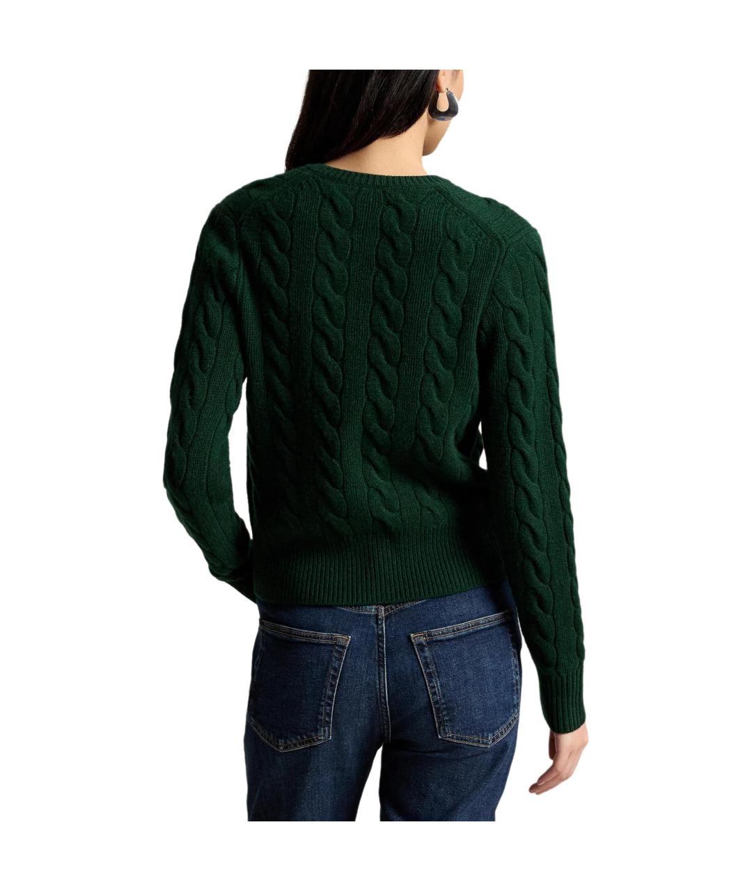 POLO RALPH LAUREN Зеленый кардиган, фото 4
