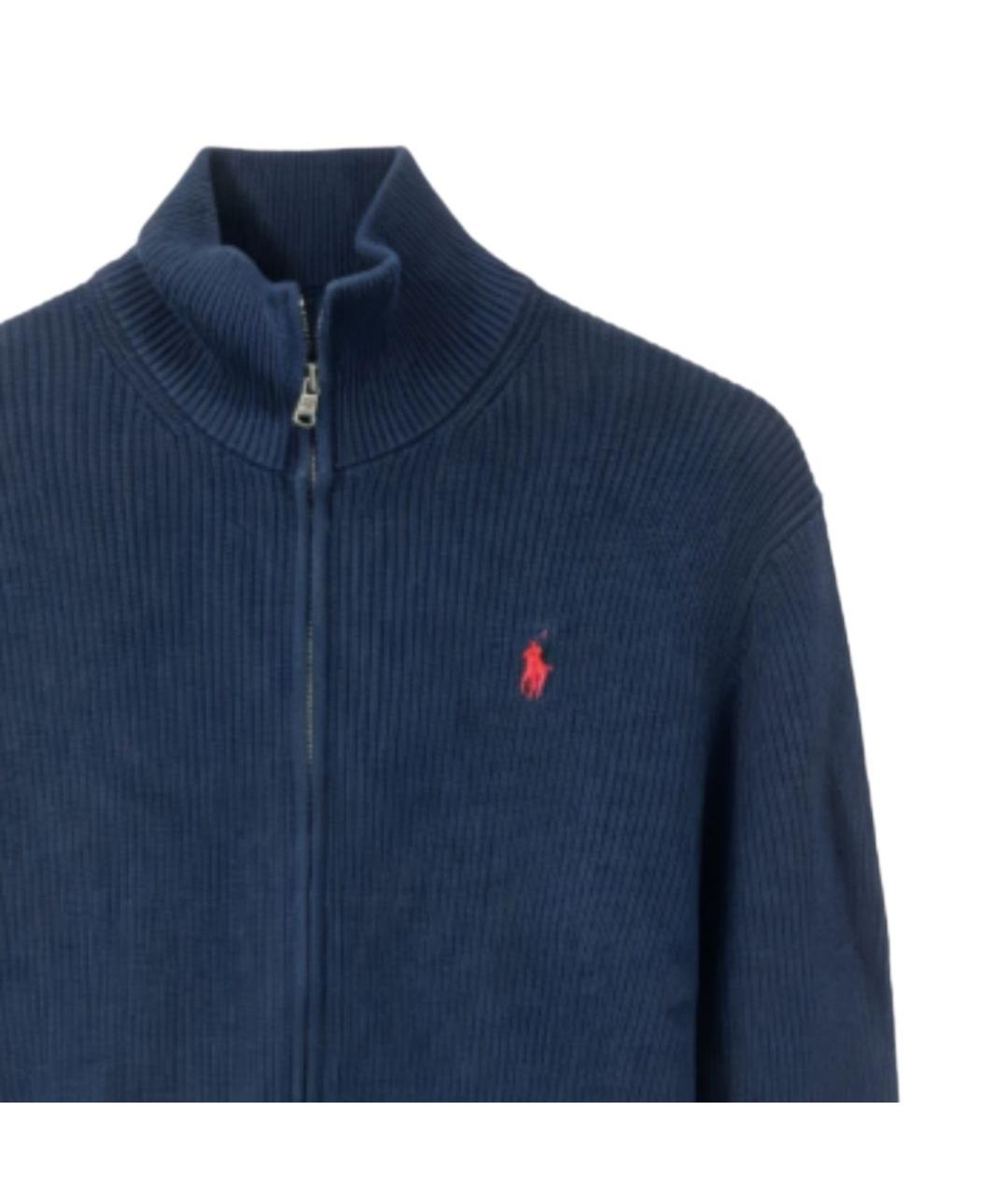 POLO RALPH LAUREN Темно-синий кардиган, фото 2