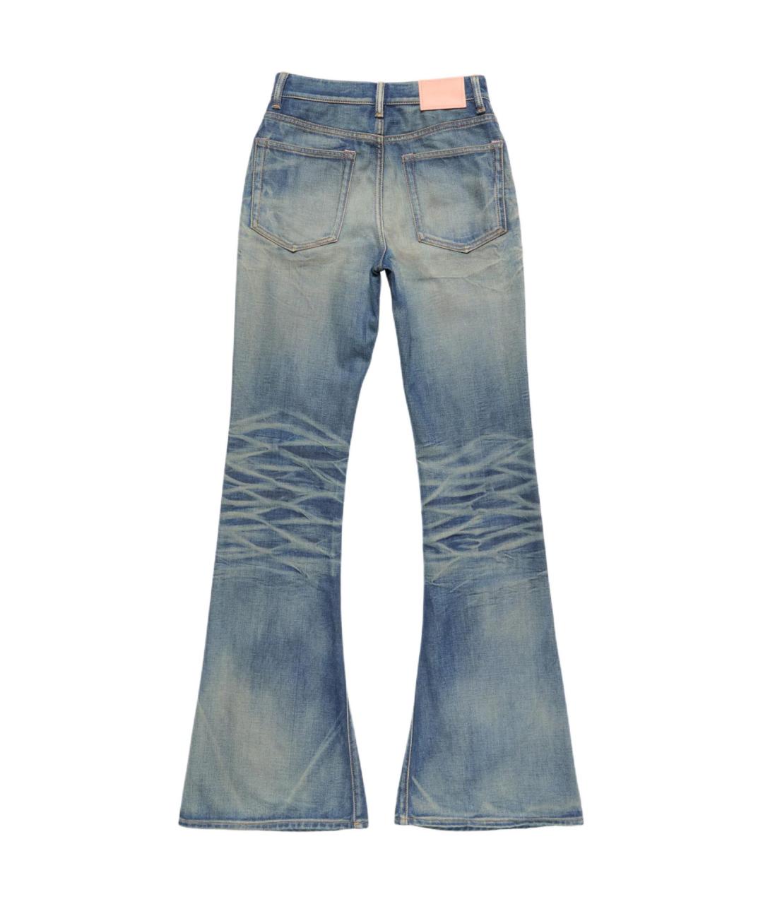 ACNE STUDIOS Синие прямые джинсы, фото 2