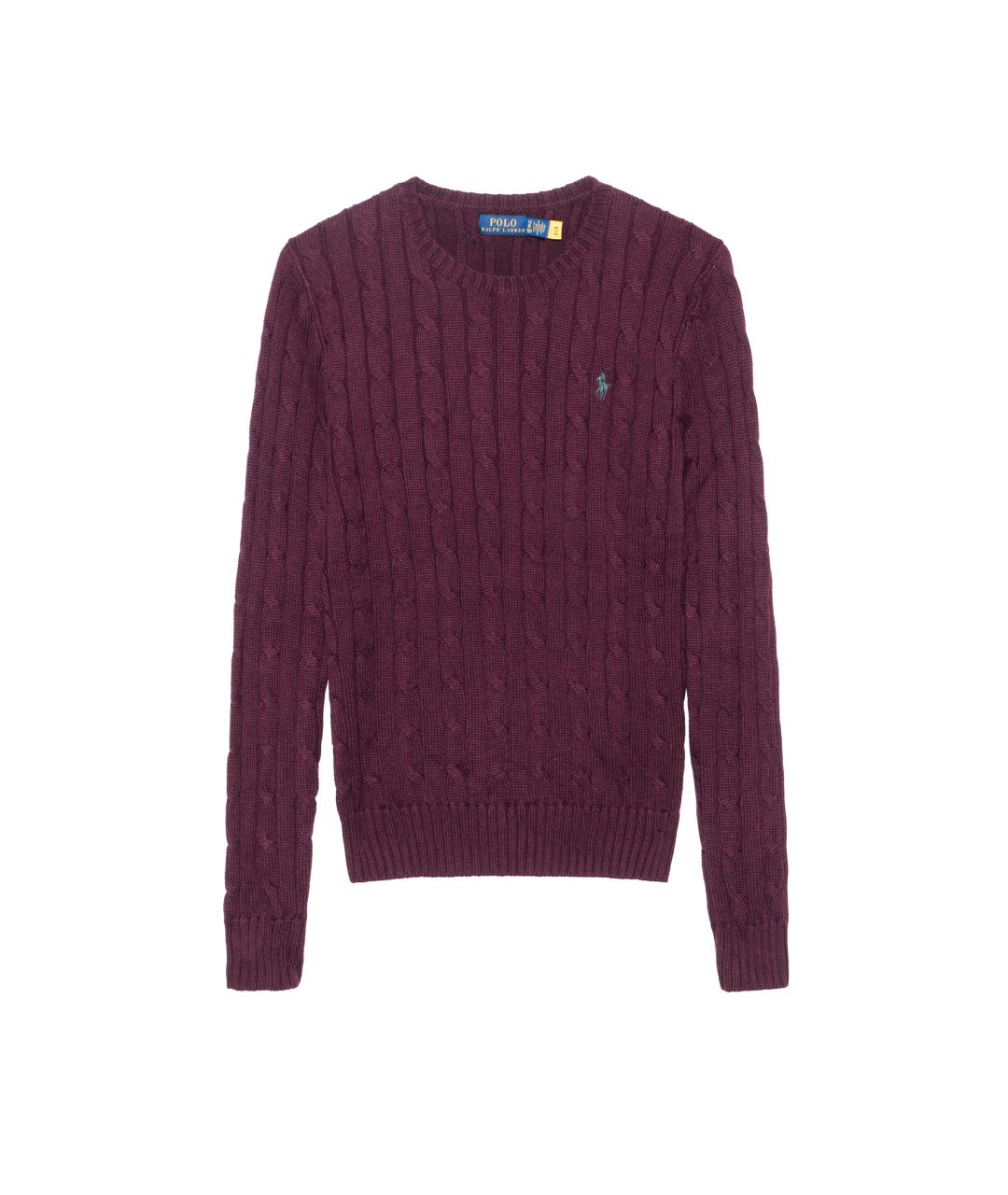POLO RALPH LAUREN Бордовый джемпер / свитер, фото 1
