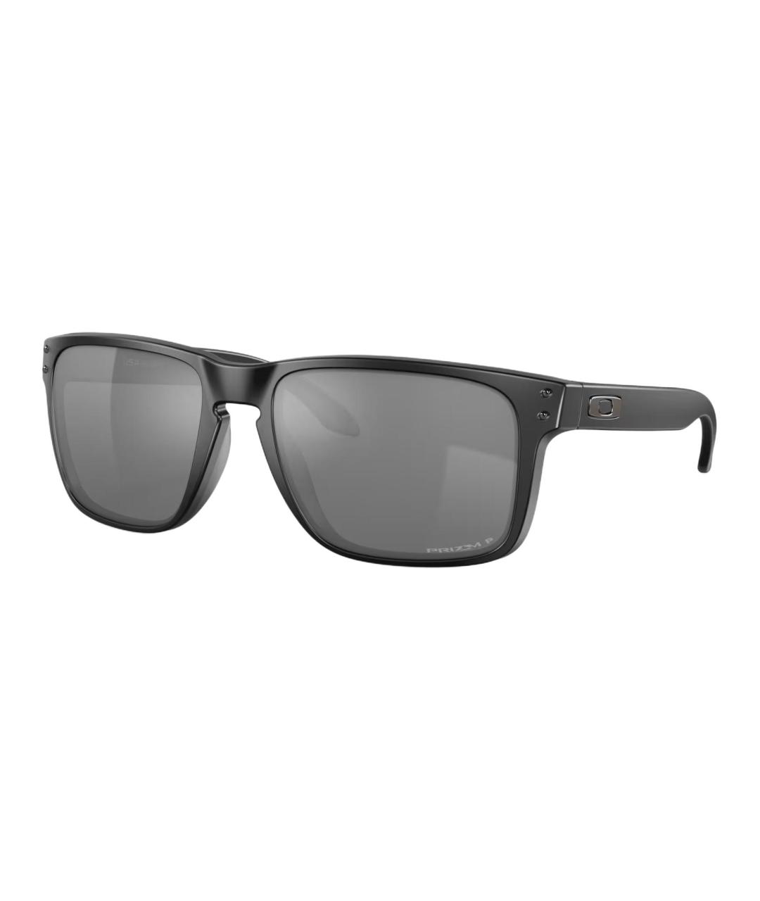 OAKLEY Черные пластиковые солнцезащитные очки, фото 1