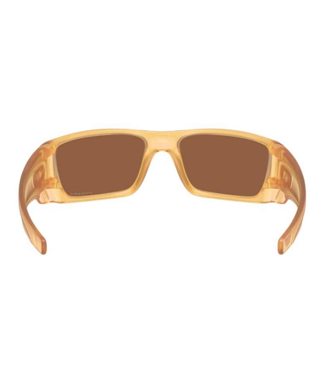 OAKLEY Бежевые пластиковые солнцезащитные очки, фото 3