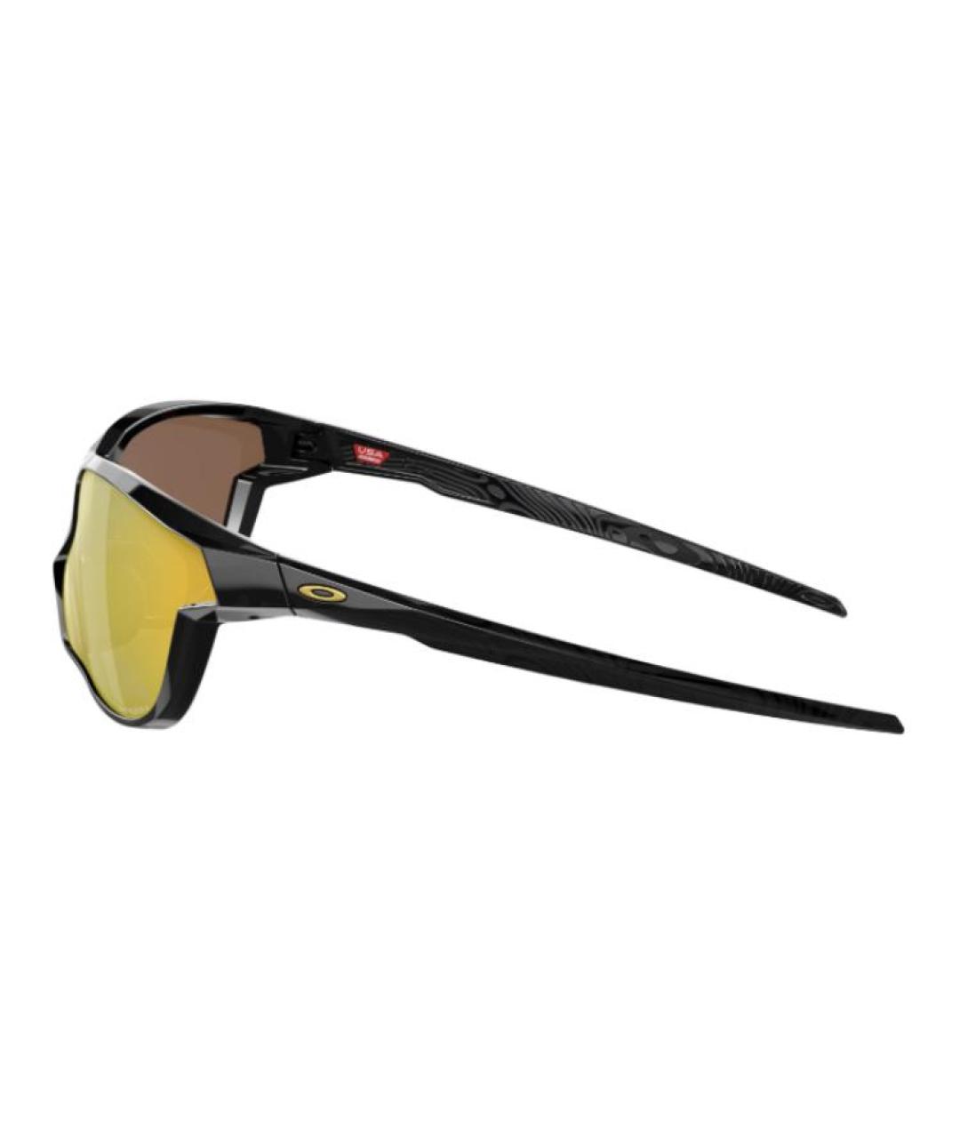 OAKLEY Черные пластиковые солнцезащитные очки, фото 3