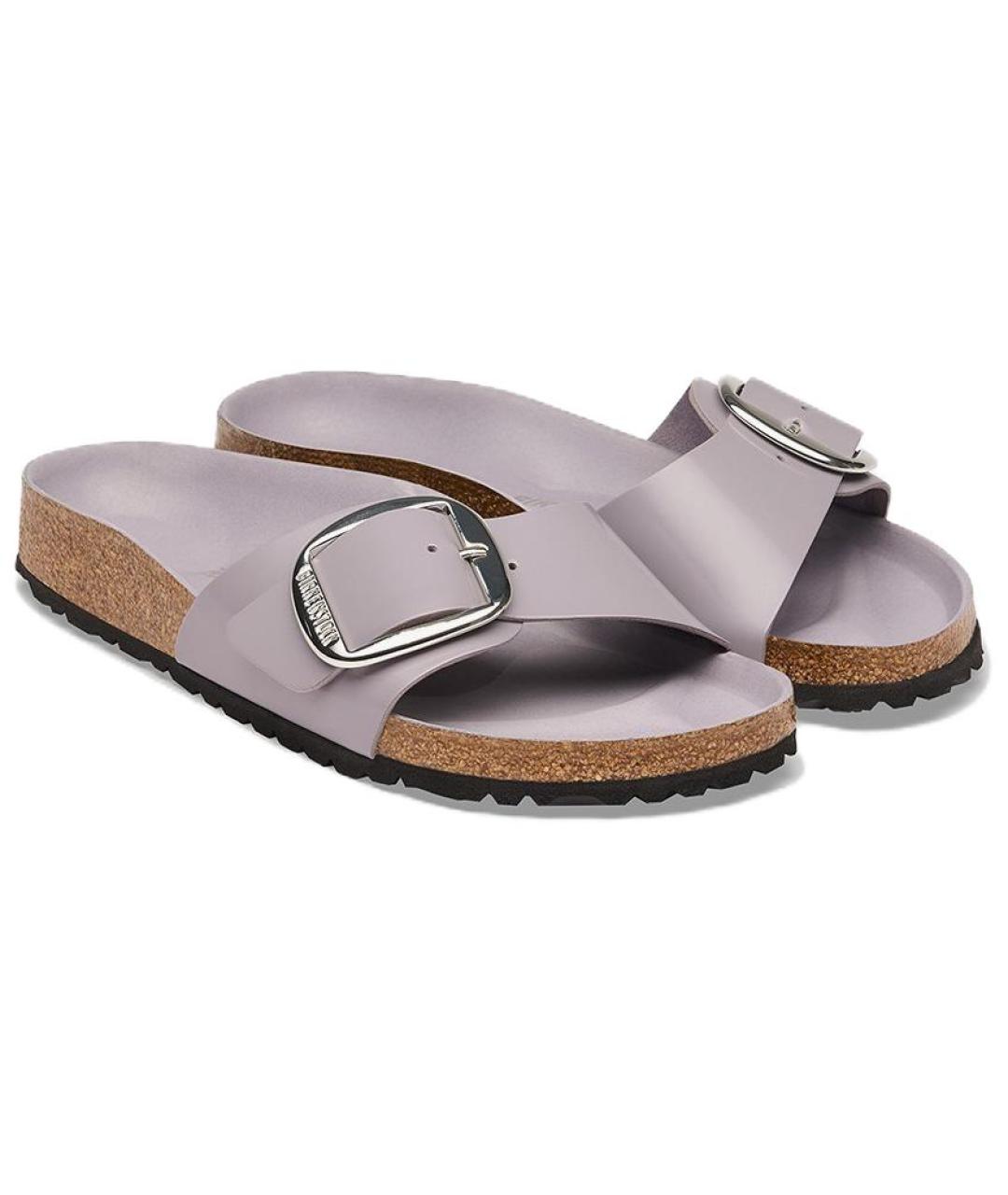 BIRKENSTOCK Фиолетовые шлепанцы, фото 3