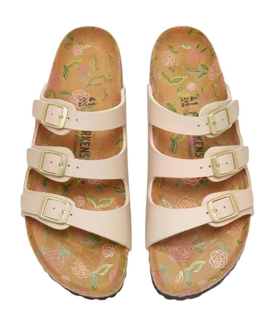 BIRKENSTOCK Бежевые сандалии, фото 3
