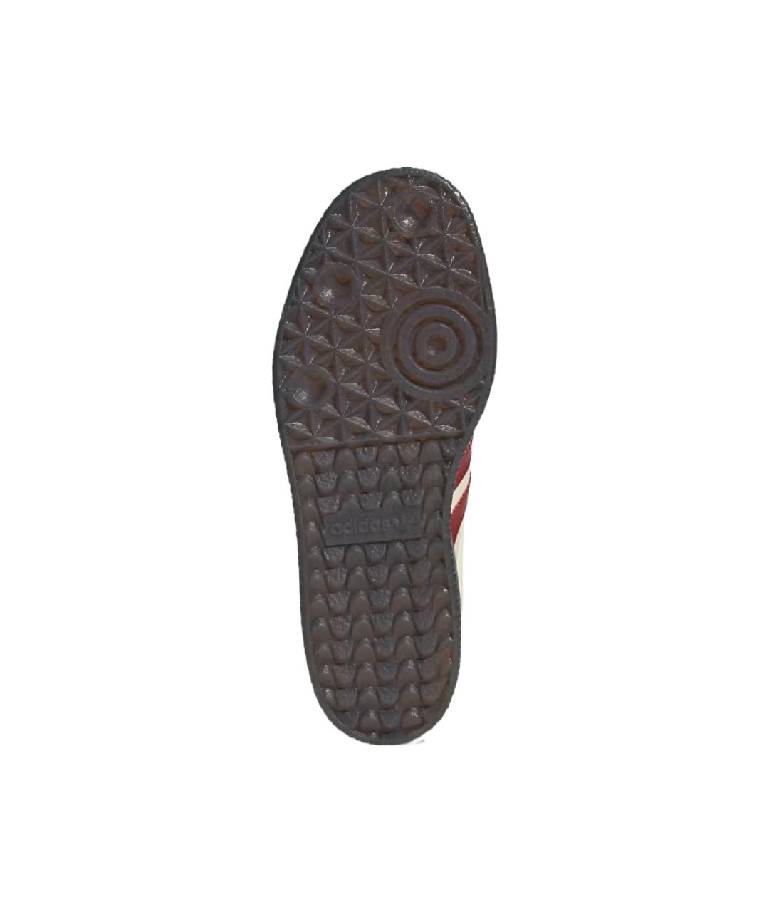 ADIDAS Белые кожаные кроссовки, фото 5