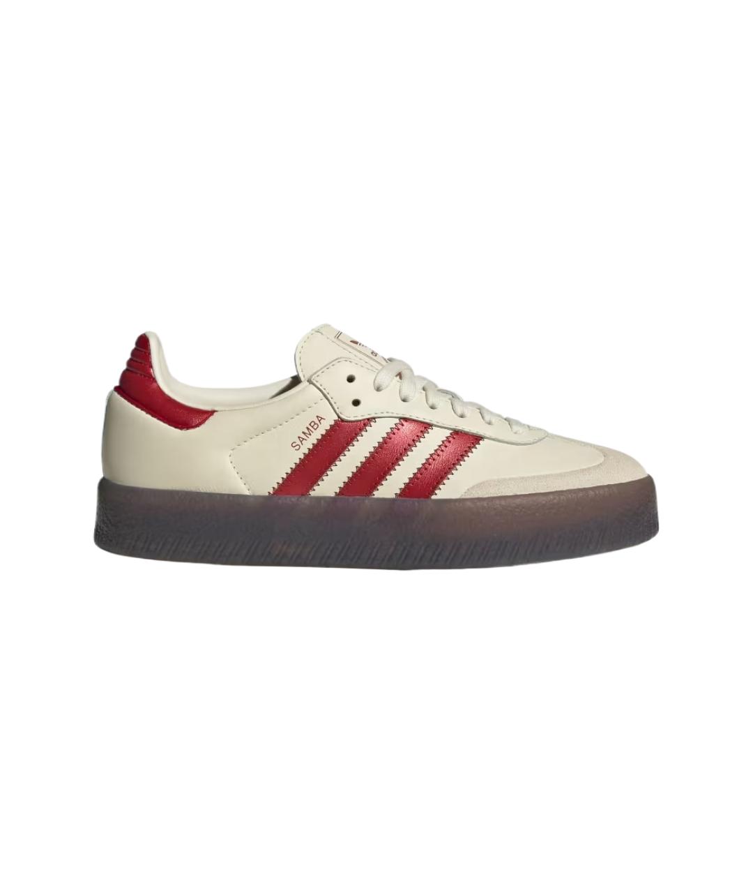 ADIDAS Белые кожаные кроссовки, фото 8