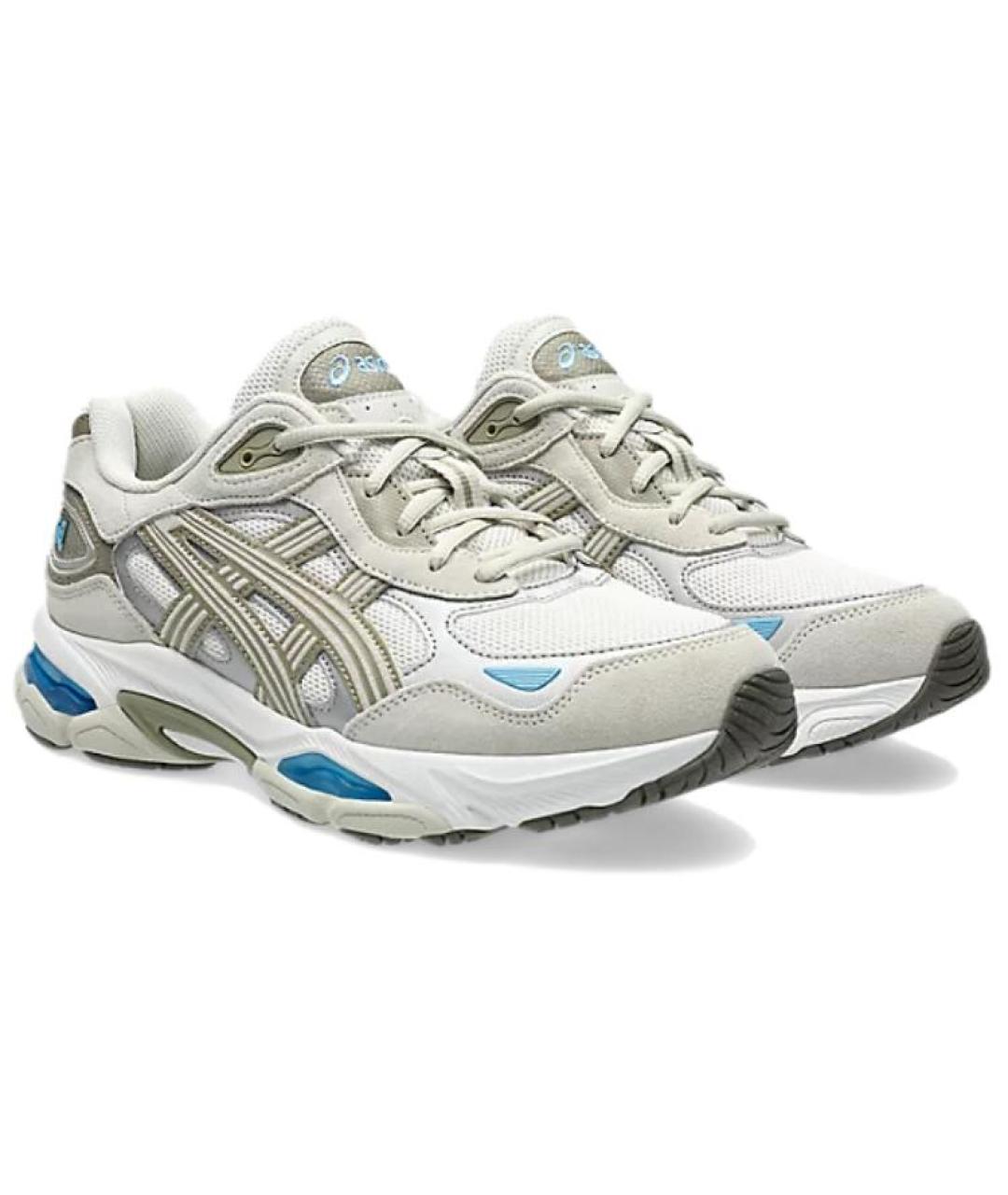 ASICS Бежевые текстильные кроссовки, фото 2