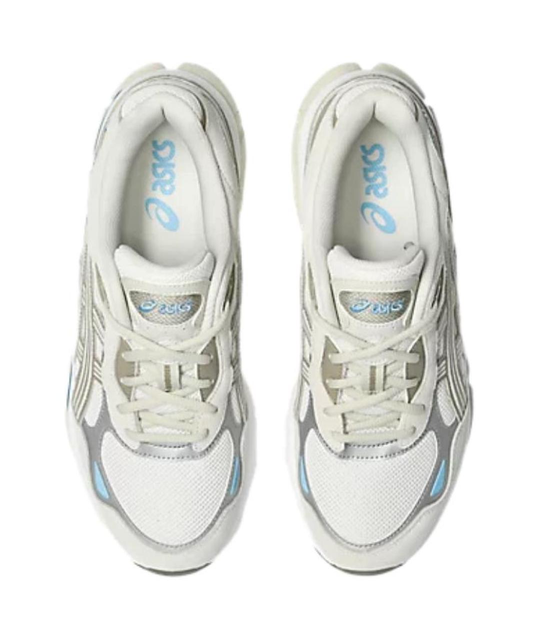 ASICS Бежевые текстильные кроссовки, фото 3