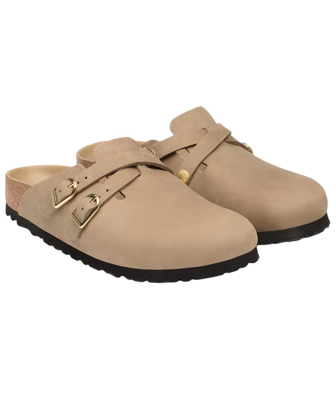 BIRKENSTOCK Коричневые сабо, фото 3