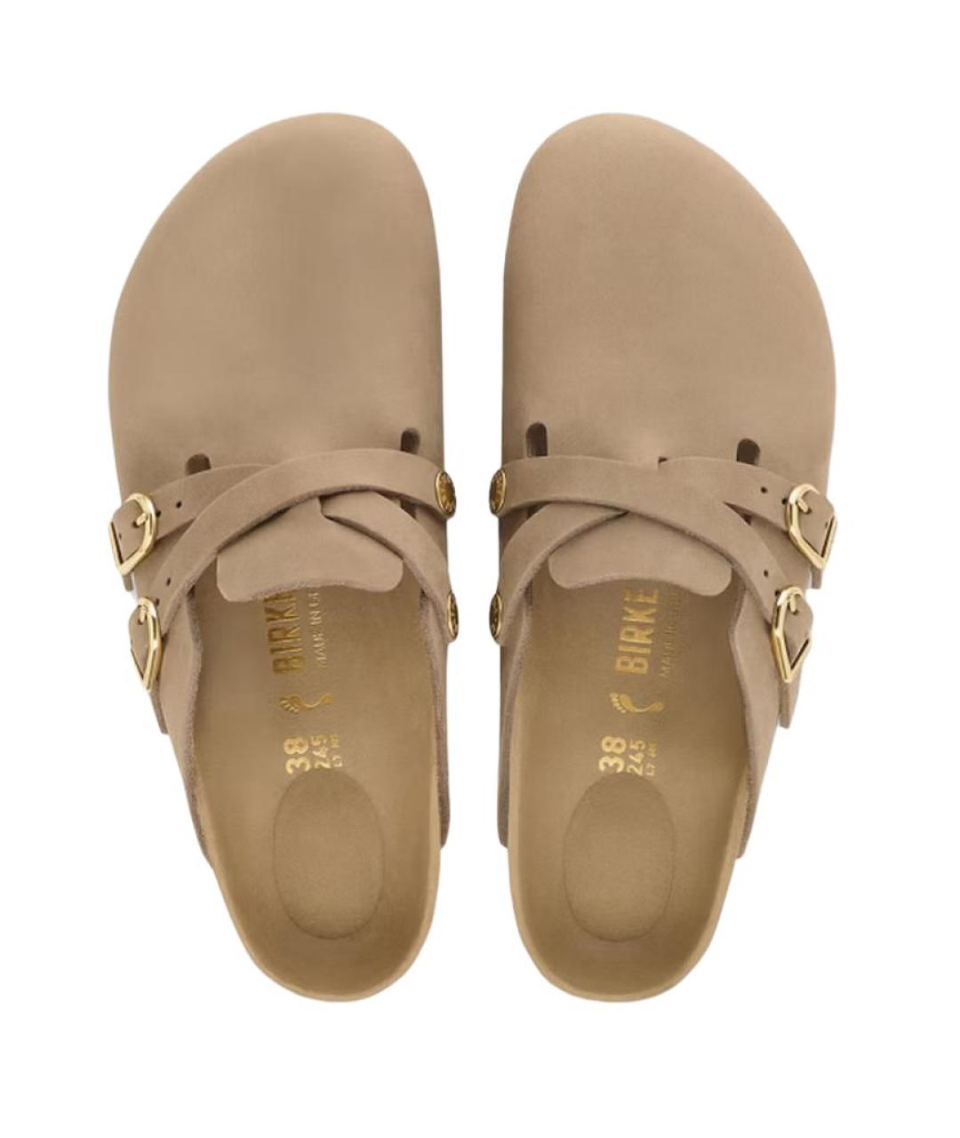BIRKENSTOCK Коричневые сабо, фото 4