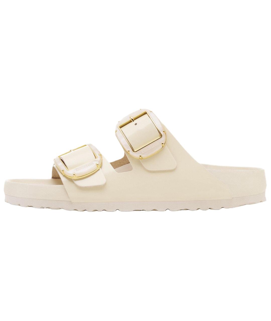BIRKENSTOCK Бежевые сандалии, фото 5