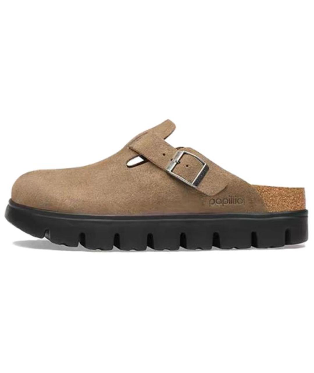 BIRKENSTOCK Коричневые сабо, фото 4