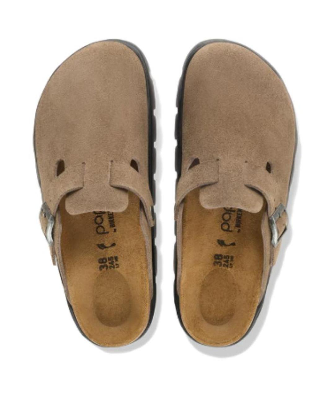 BIRKENSTOCK Коричневые сабо, фото 3