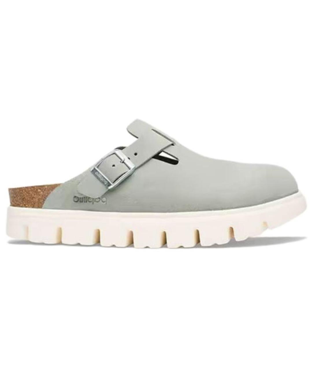 BIRKENSTOCK Зеленые сабо, фото 1