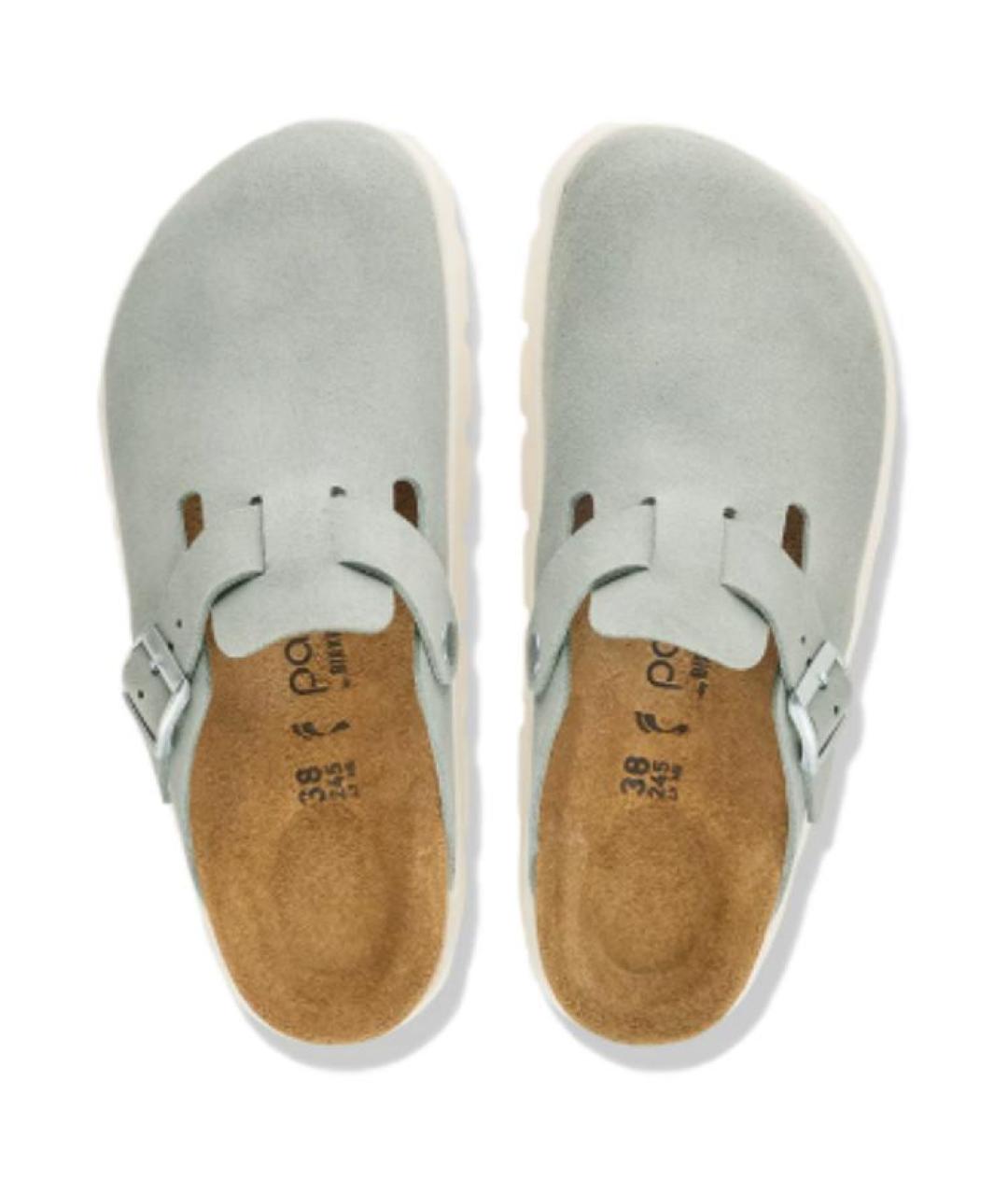 BIRKENSTOCK Зеленые сабо, фото 3