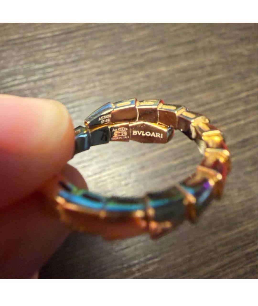 BVLGARI Золотое кольцо из желтого золота, фото 3