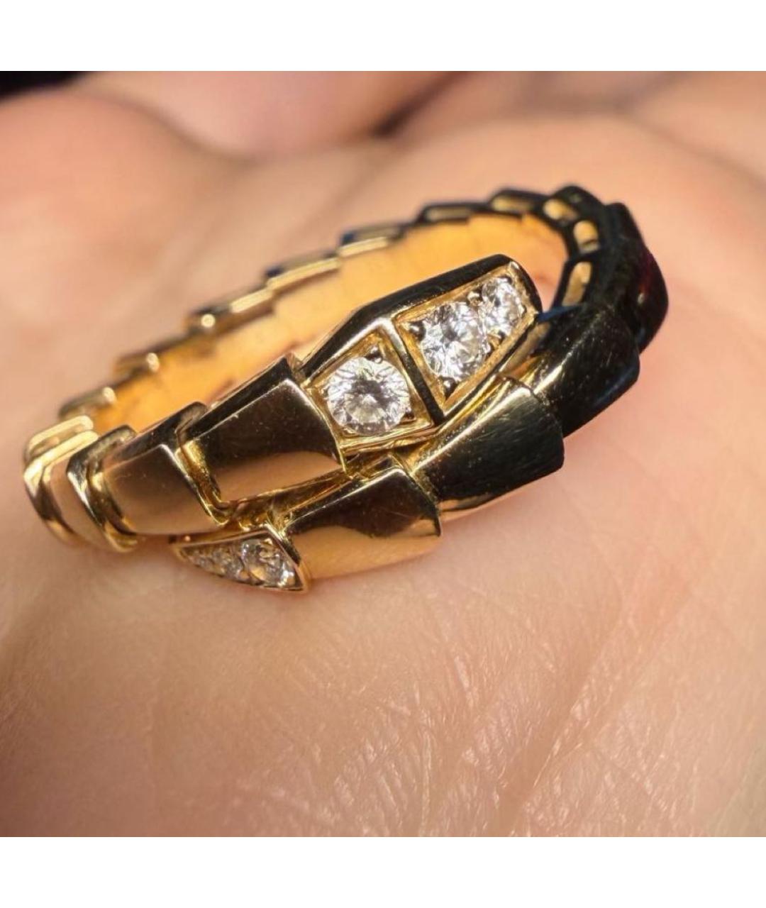 BVLGARI Золотое кольцо из желтого золота, фото 4