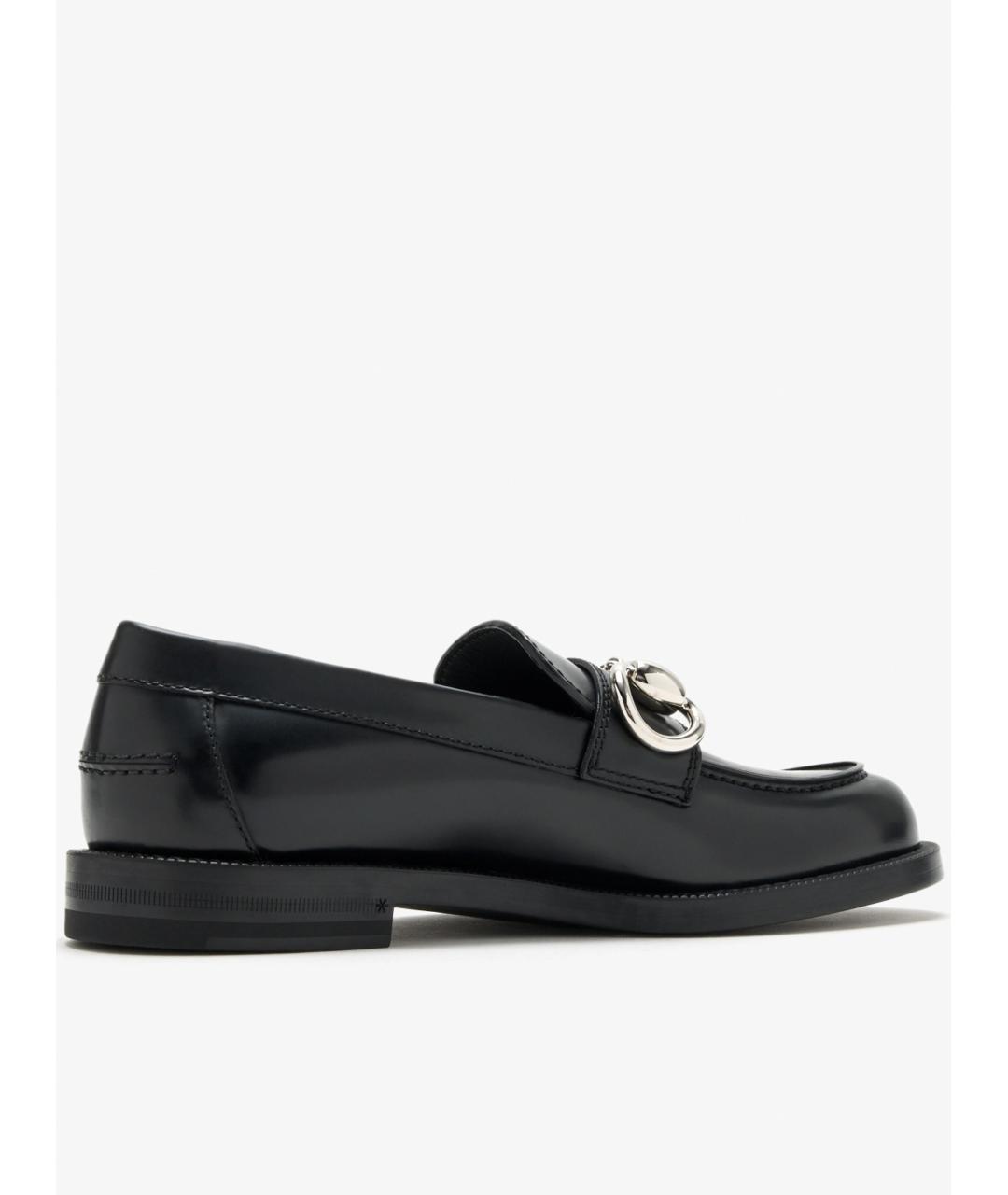 GUCCI Черные кожаные лоферы, фото 3