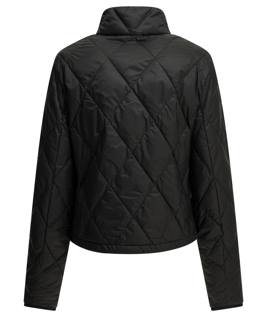 BURBERRY Черная полиамидовая куртка, фото 2