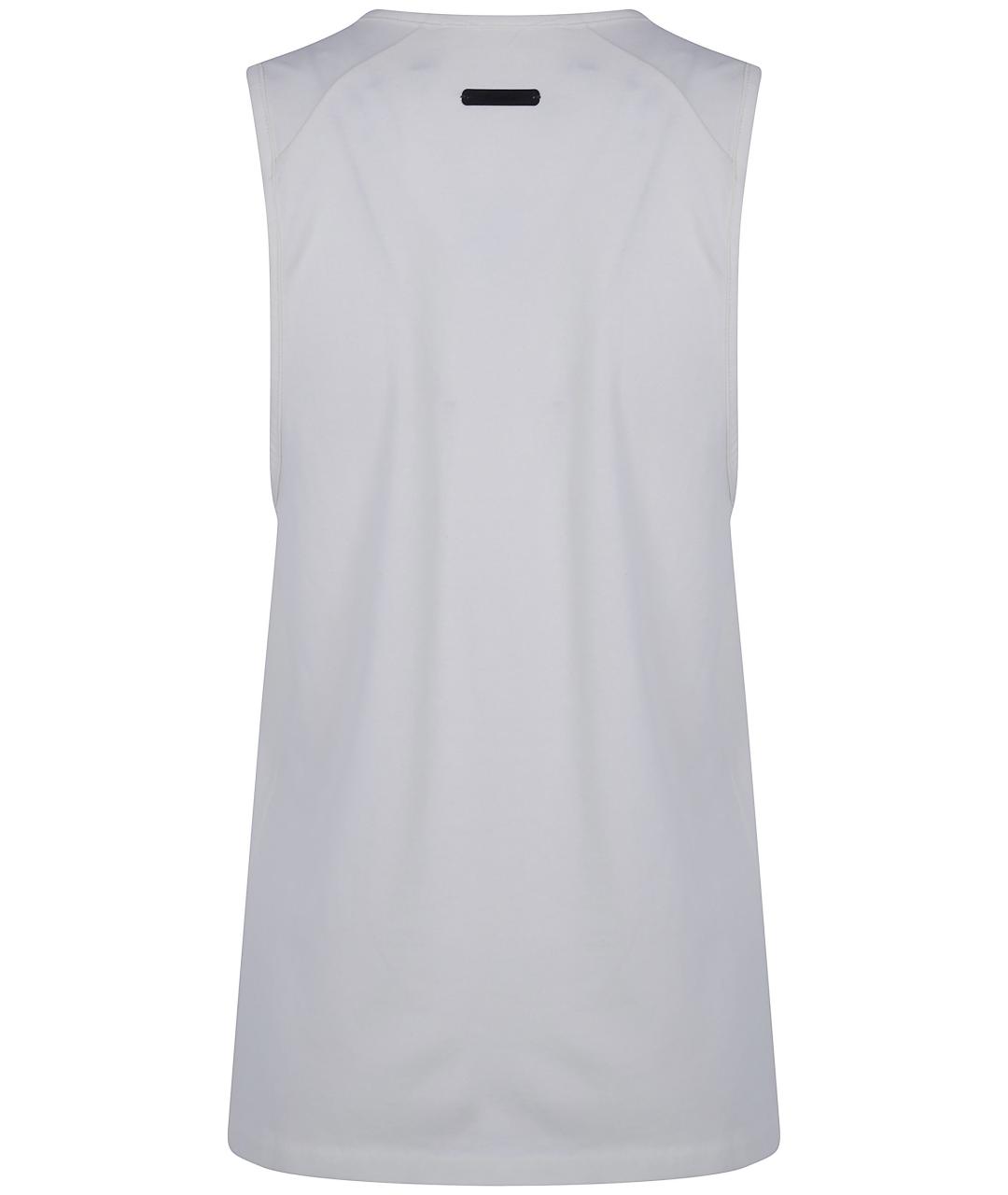 FEAR OF GOD ESSENTIALS Белая полиэстеровая майка, фото 2