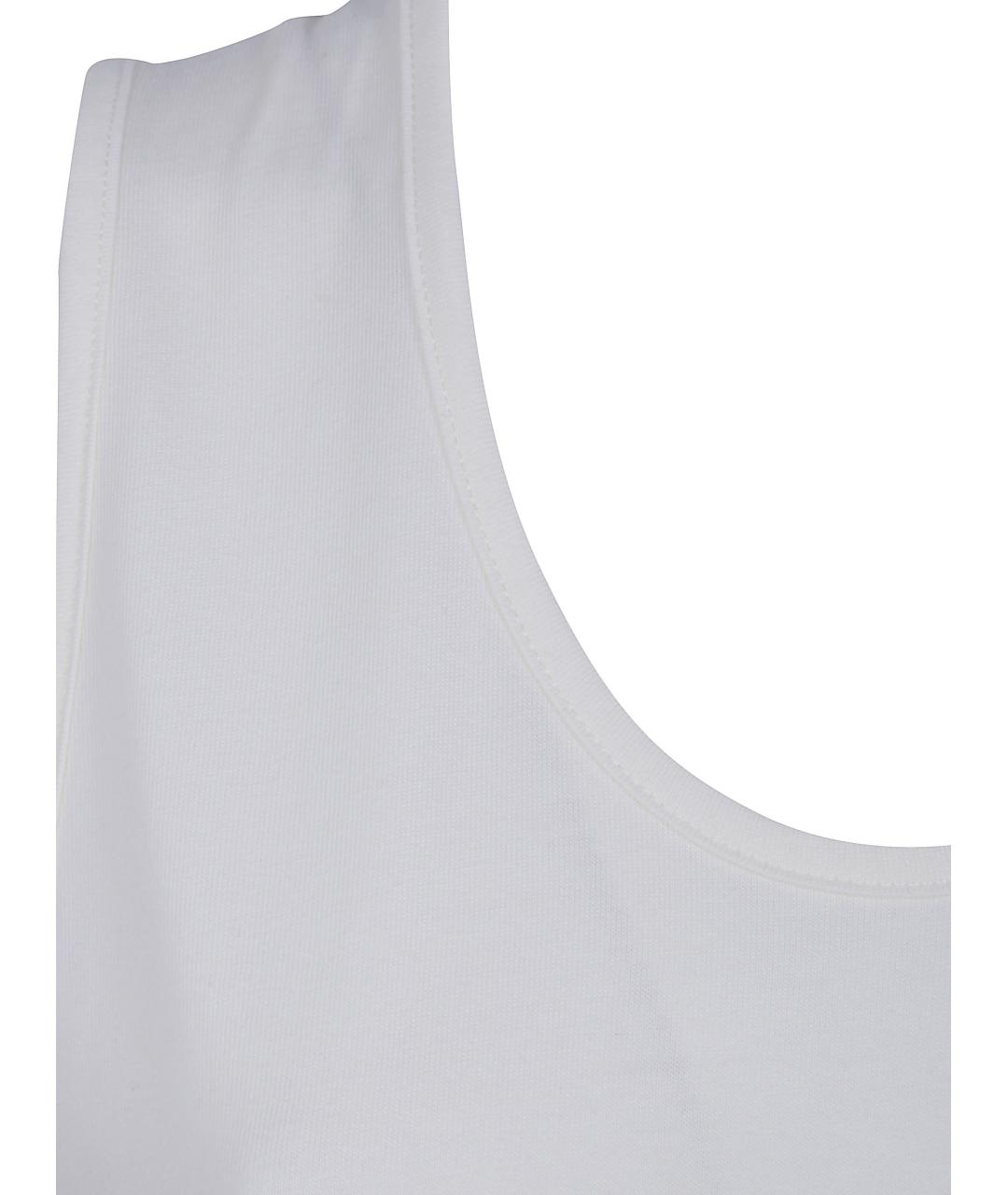 FEAR OF GOD ESSENTIALS Белая полиэстеровая майка, фото 3