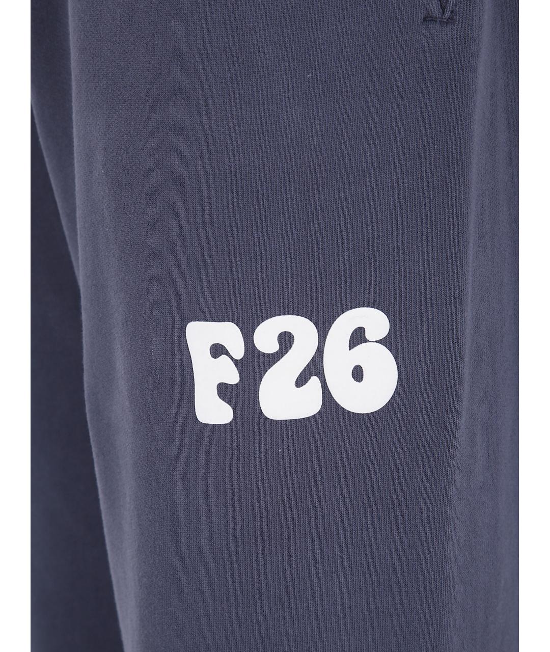 FEAR OF GOD ESSENTIALS Синие хлопковые прямые брюки, фото 3