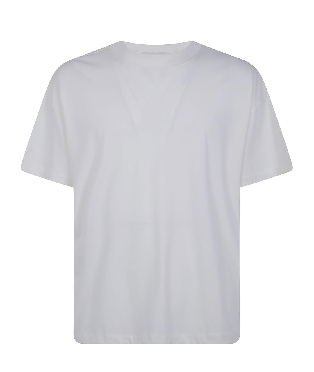 FEAR OF GOD ESSENTIALS Белая хлопко-полиэстеровая футболка, фото 1