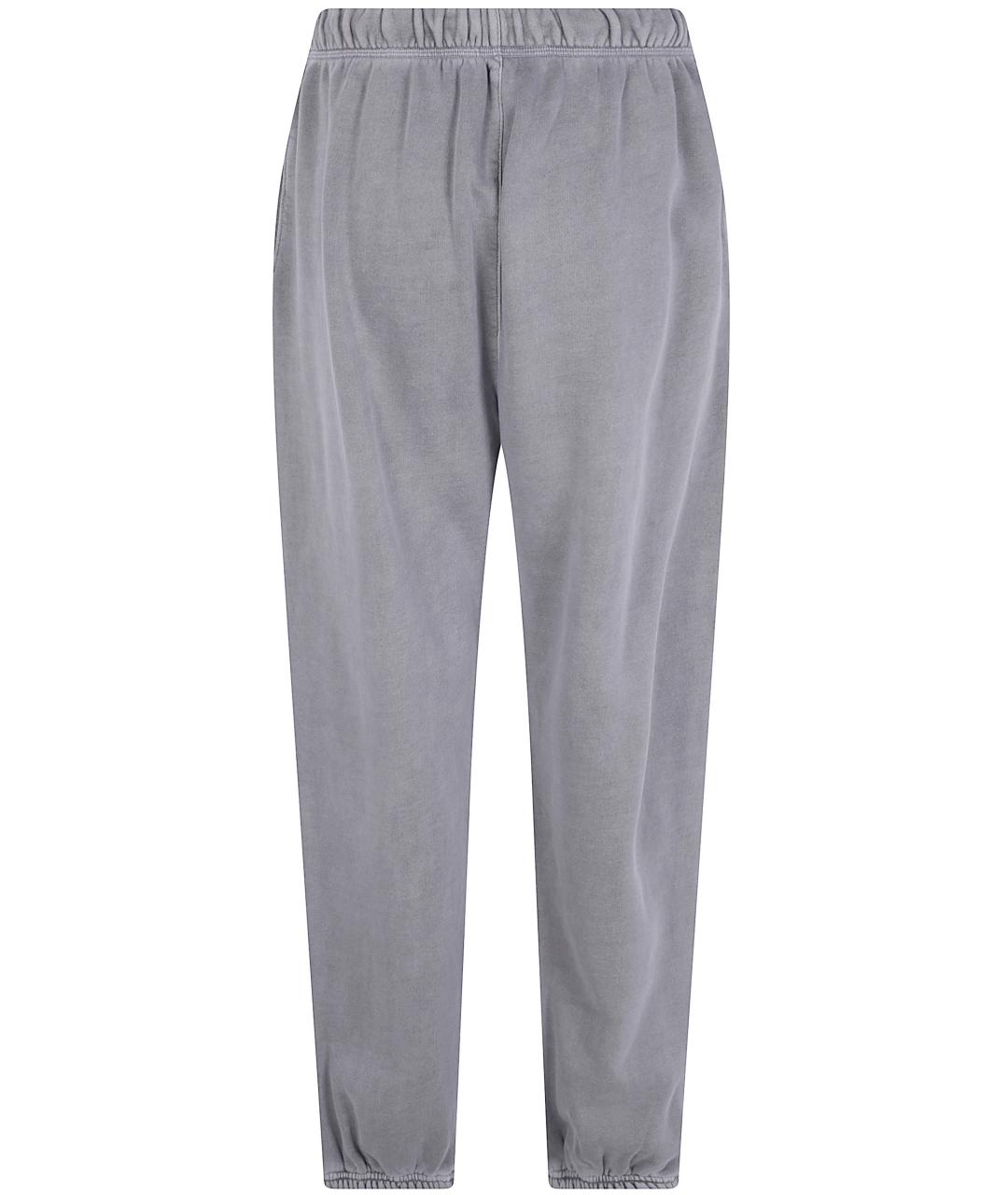 FEAR OF GOD ESSENTIALS Серые хлопковые прямые брюки, фото 2