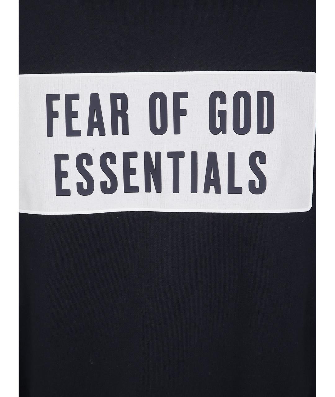 FEAR OF GOD ESSENTIALS Черная полиэстеровая куртка, фото 3