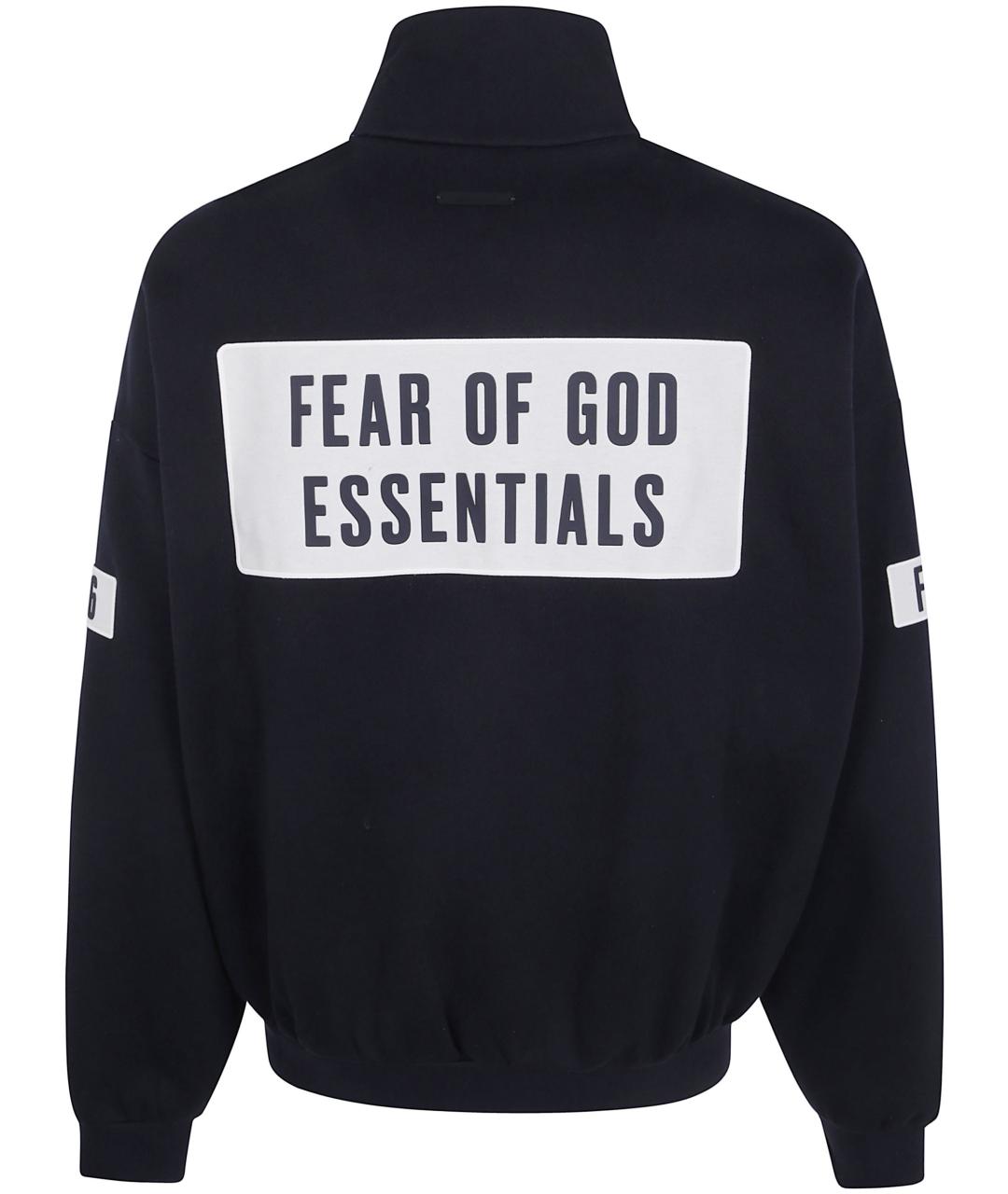FEAR OF GOD ESSENTIALS Черная полиэстеровая куртка, фото 2