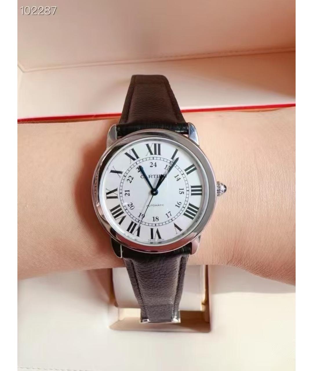 CARTIER Деревянные часы, фото 5