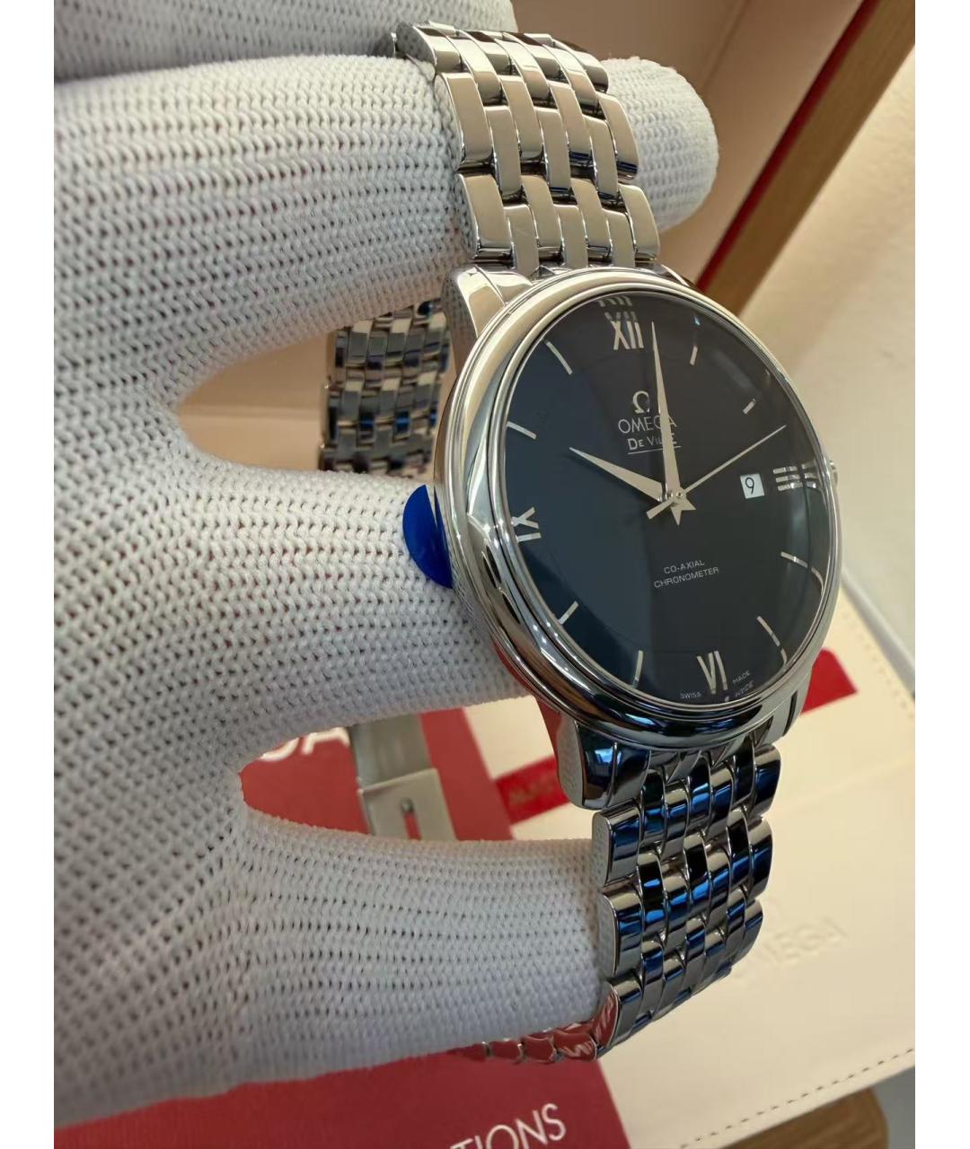 OMEGA Серебряные часы, фото 3
