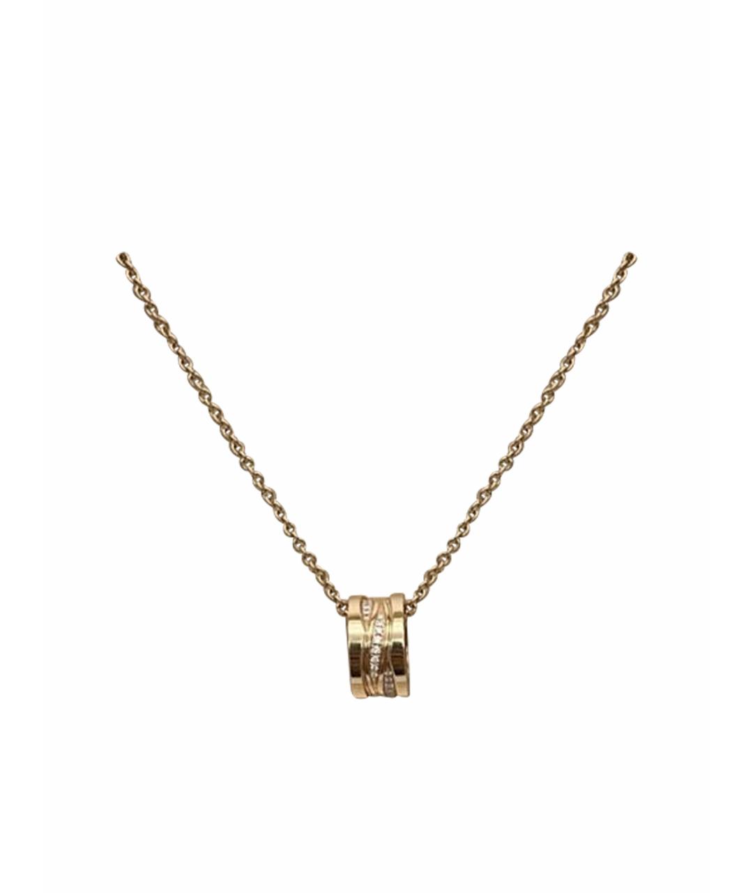 BVLGARI Золотая подвеска из розового золота, фото 1