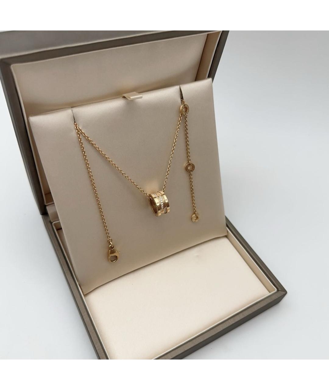 BVLGARI Золотая подвеска из розового золота, фото 3
