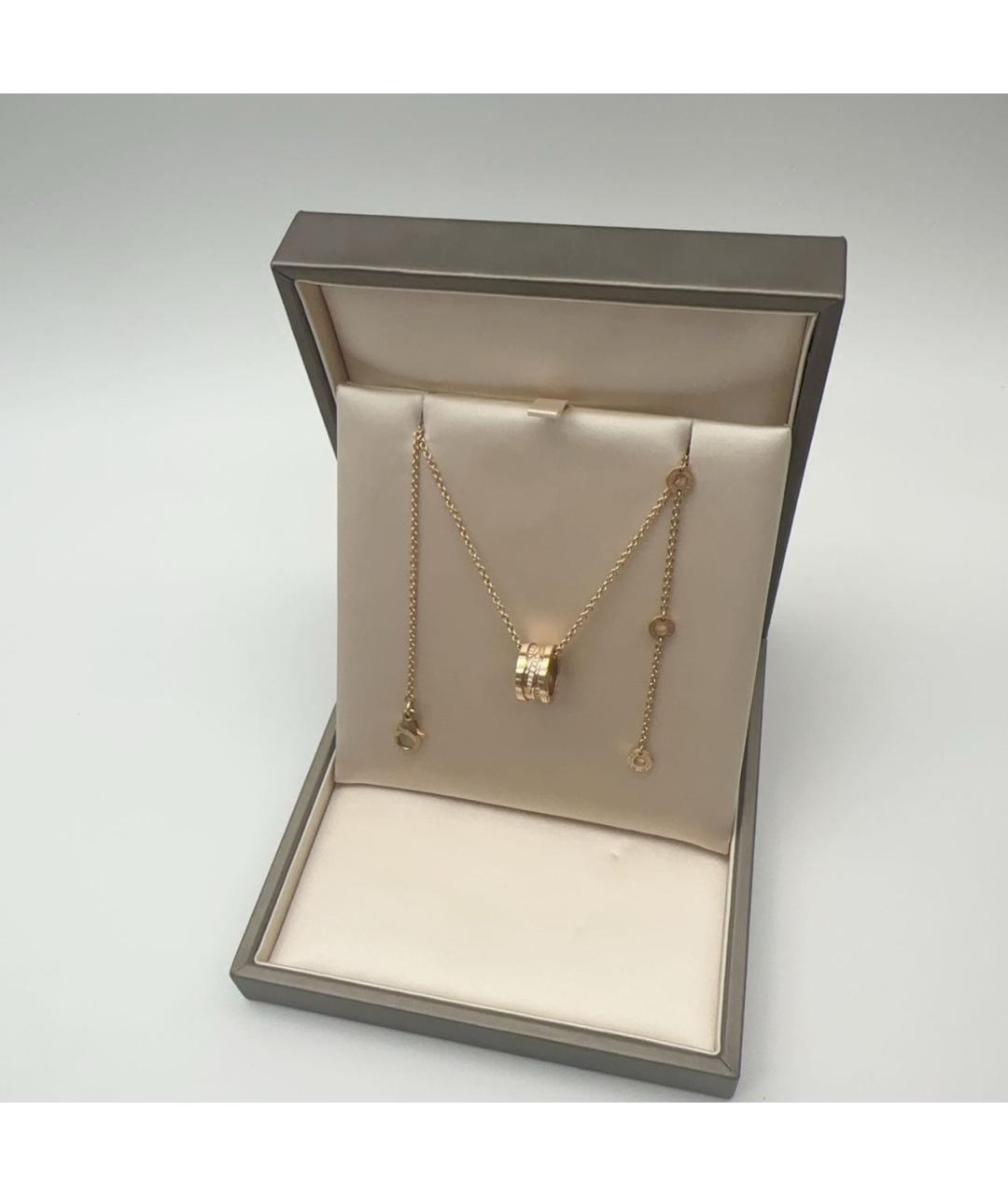 BVLGARI Золотая подвеска из розового золота, фото 4