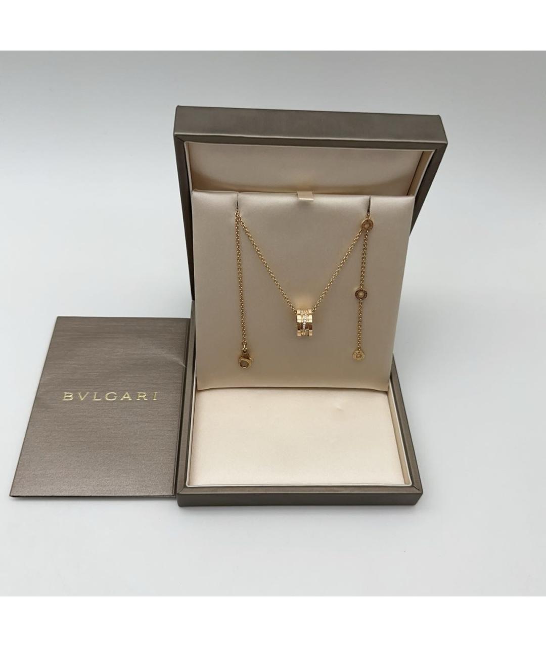 BVLGARI Золотая подвеска из розового золота, фото 5