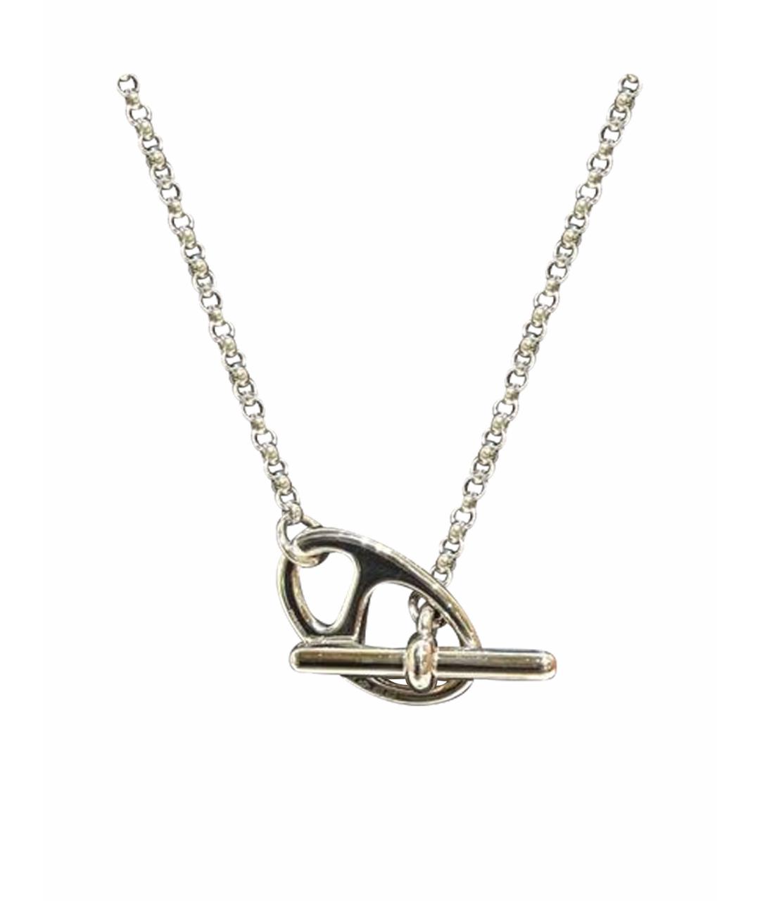 HERMES Серебряная подвеска, фото 1