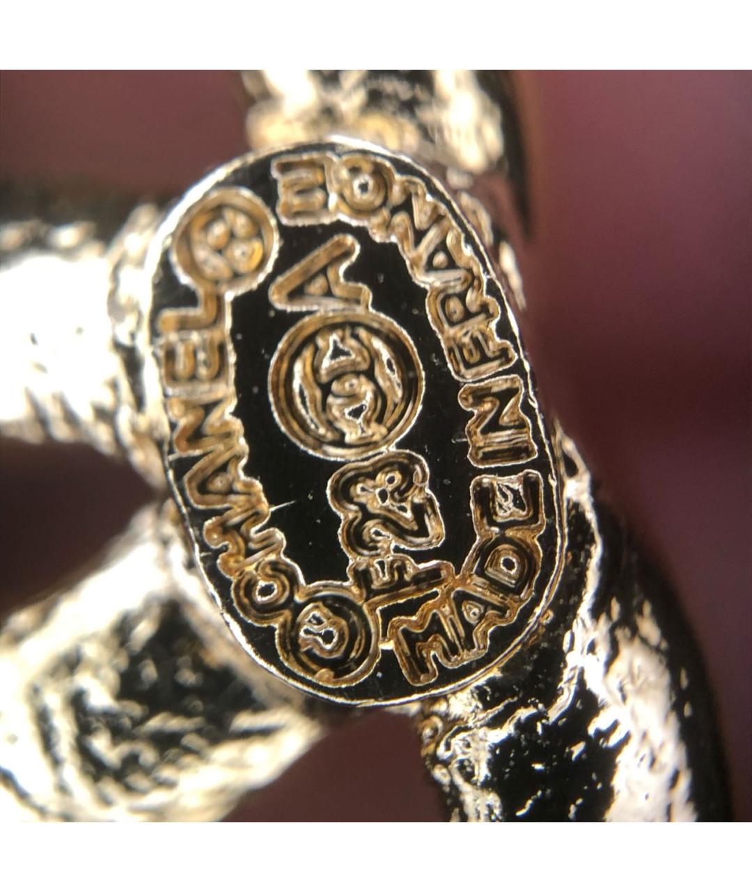 CHANEL Золотые серьги, фото 4