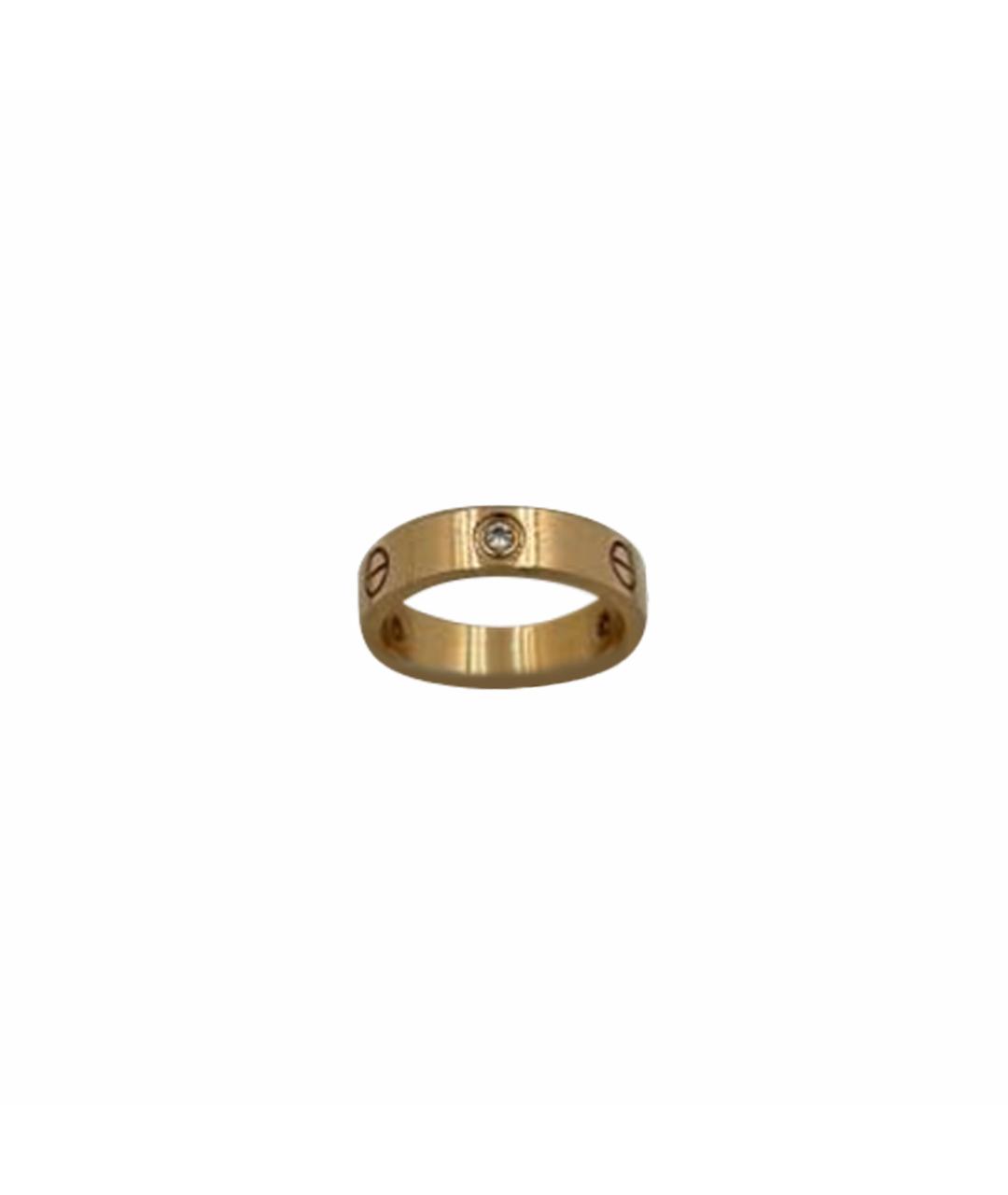 CARTIER Золотое кольцо из желтого золота, фото 1