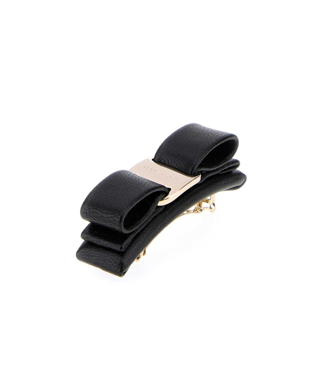 FERRAGAMO Черная заколка, фото 2