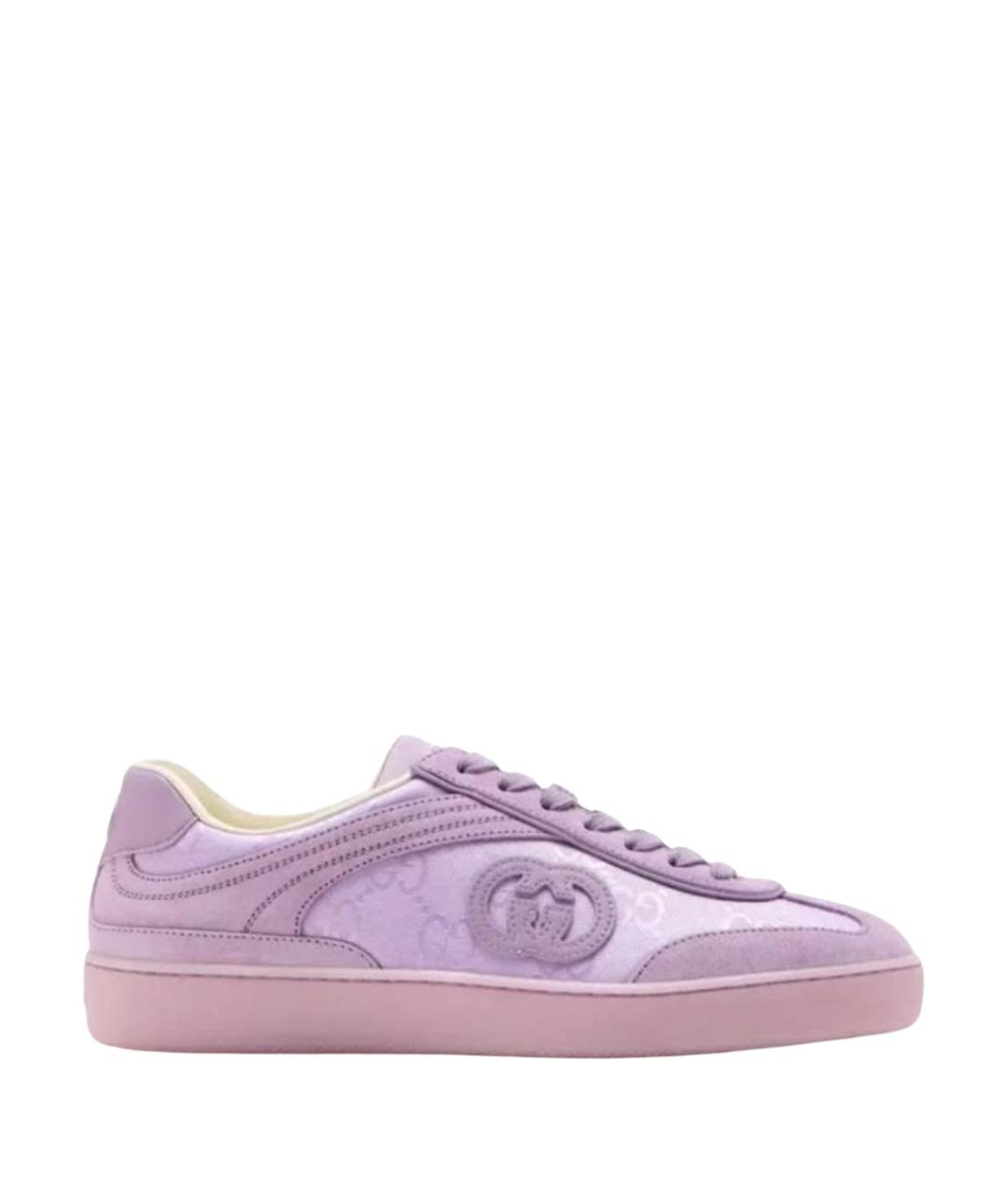 GUCCI Фиолетовые кеды, фото 1