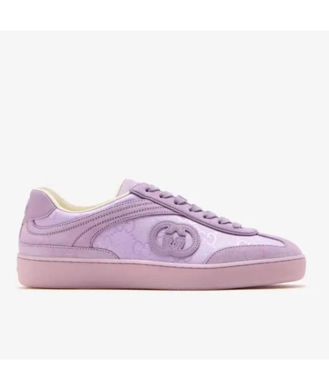 GUCCI Фиолетовые кеды, фото 7