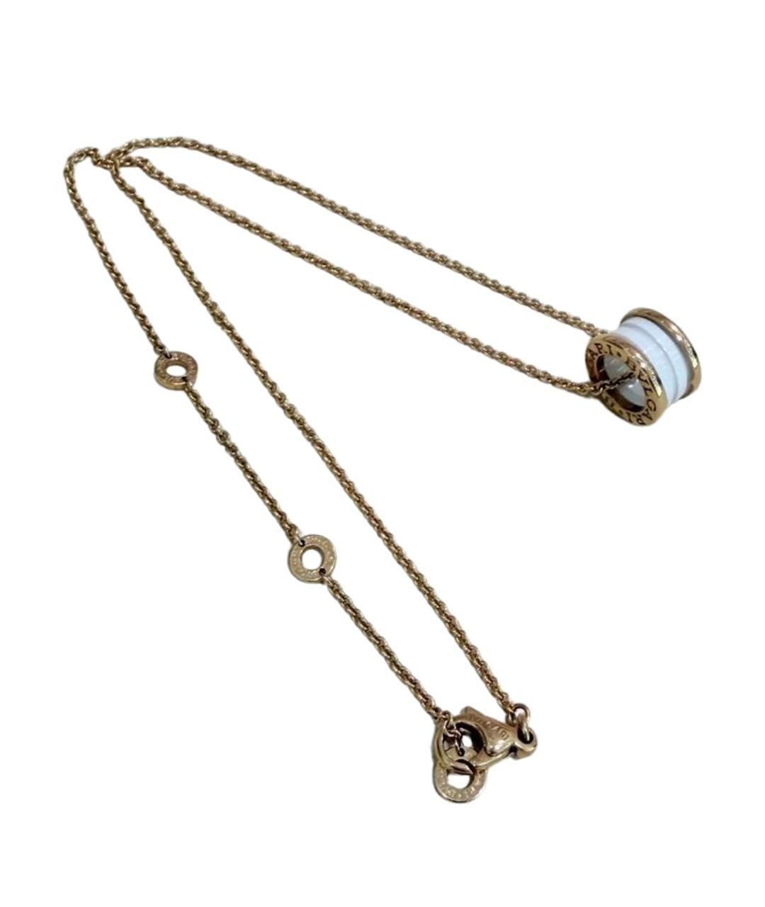 BVLGARI Золотая подвеска из розового золота, фото 1