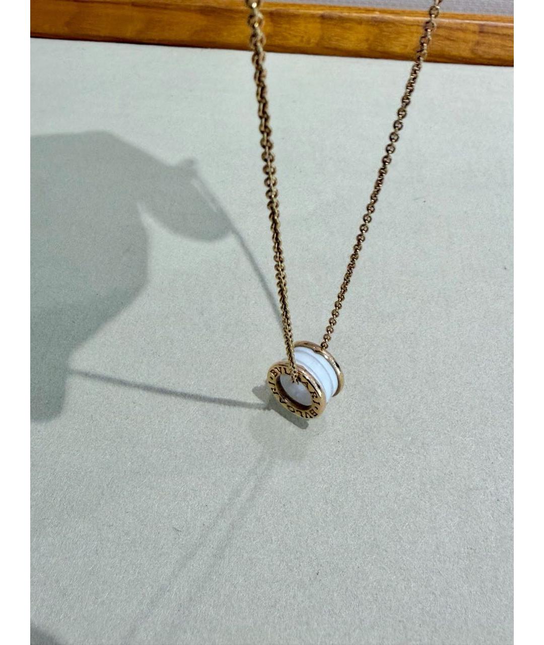 BVLGARI Золотая подвеска из розового золота, фото 2